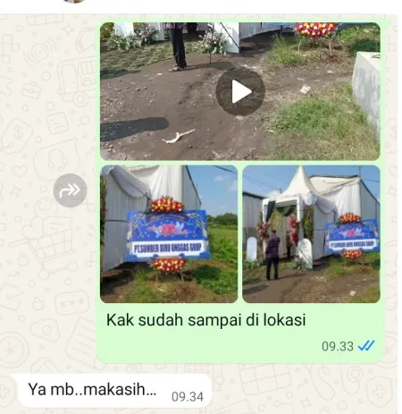 Pengiriman Karangan Bunga Nglongsor Tugu