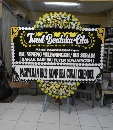 Papan Bunga Duka Nglongsor Tugu